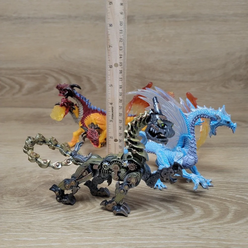 Safari Ltd Lot of 4 Dragons Mythical Magic‎ Fantasy